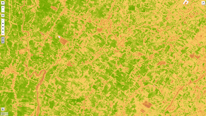 Calculating NDVI from Sentinel-2 Images
